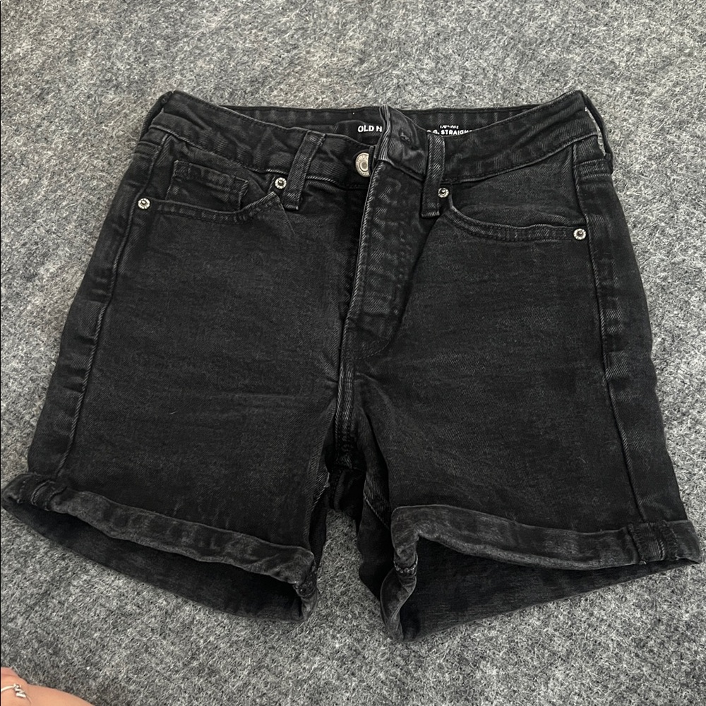 Old Navy Women's Dark Denim Jean Shorts